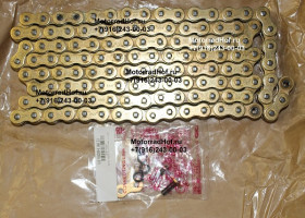 Звено цепи DID 520 ZVMXGG GOLD&GOLD "ЗОЛОТАЯ-ЗОЛОТАЯ" УСИЛЕННАЯ оригинал (арт. D520ZVMXGGRLL), аналог DID520ZVMXGGRLL
