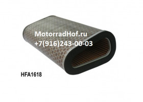 Воздушный фильтр HIFLOFILTRO для Honda CB600FA оригинал (арт. HFA1618), аналог 17210-MFG-D02, 17210-MFG-D00, 17210-MFG-D01, 1290348, 17210MFGD02, 17210MFGD00, 17210MFGD01, 12-90348