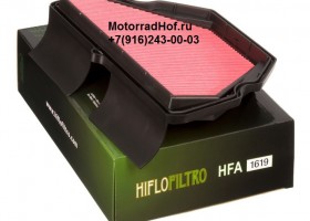 Воздушный фильтр HIFLOFILTRO оригинал (арт. HFA1619), аналог 17210-MBW-D21, 17210MBWD21, 12-90347, 1290347, HFA 1619