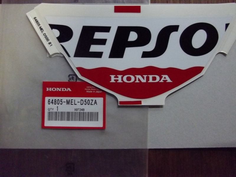 Наклейка на стекло Honda оригинал (арт. 64805-MEL-D50ZA)