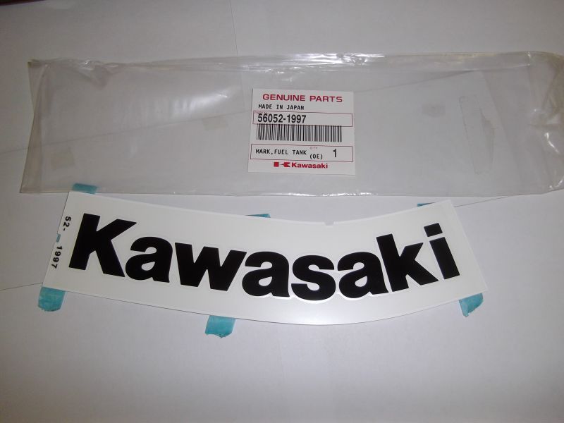 Наклейка на бак (левая) 2007-2008 Kawasaki Street Bike NINJA ZX-6R