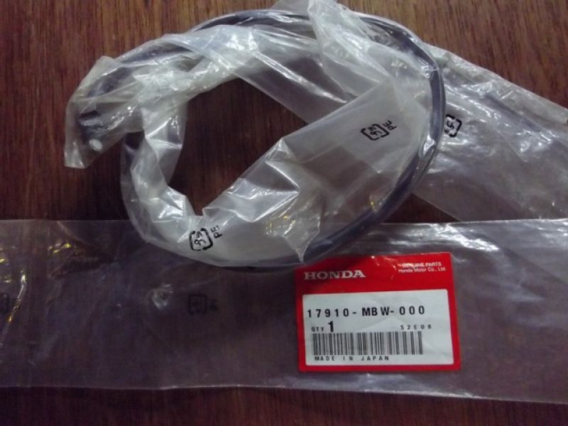 Трос газа прямой Honda CBR600F4 оригинал (арт. 17910MBW000), Cable Comp. A, Throttle, Honda