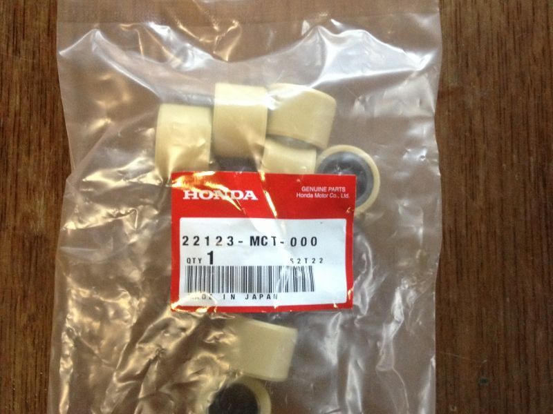 Грузы вариатора Honda оригинал (арт. 22123MCT000), вес 227 гр