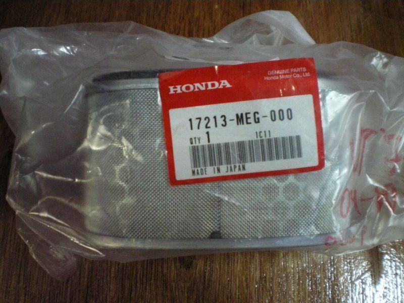 Воздушный фильтр Honda VT750C оригинал (арт. 17213MEG000), Element, Air Cleaner, Honda